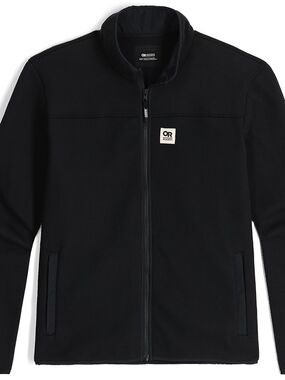 Outdoor Research Black Full-Zip Tokeland Fleece Jacket